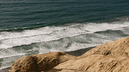 rocky coast of the sea © katia