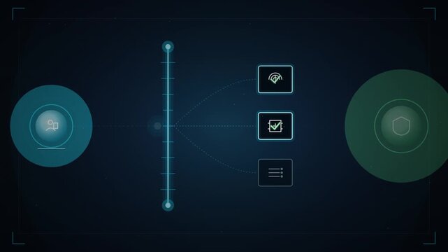 Zero Trust Identity Architecture Verify Every Access Animation