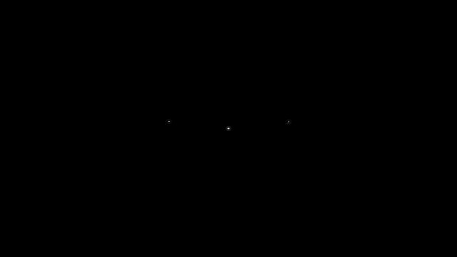 Glowing shinning stars, magical starry sky with twinkling stars, twinkling stars glow and sparkle on black background, white doodle cartoon blinking stars with transparent alpha background.4k
