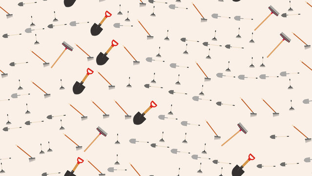 Garden Tools Pattern