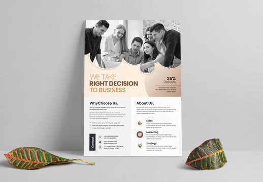 Soft Business Flyer Templet Design