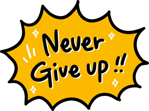 never