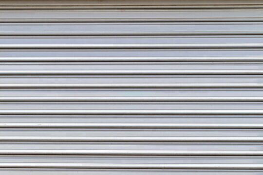 Metal roller shutter door texture