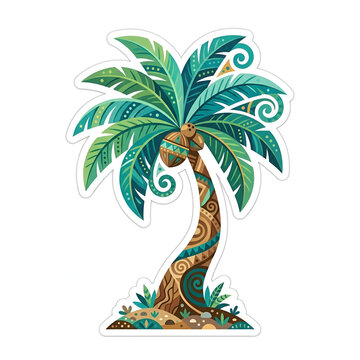 palm tree vector illustration