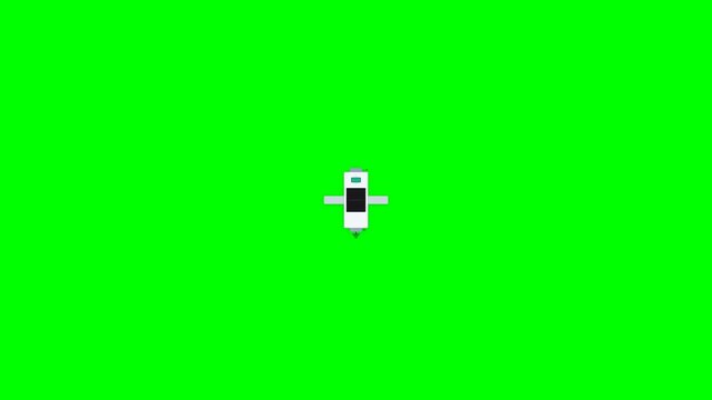 Low Voltage DIN Rail Surge Arrester with Zinc Oxide Varistor and Status Indicator Animation