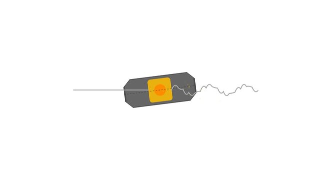Tungsten Carbide and Amber Air-Entanglement Jet Nozzle Texturizing Synthetic Filament Yarn