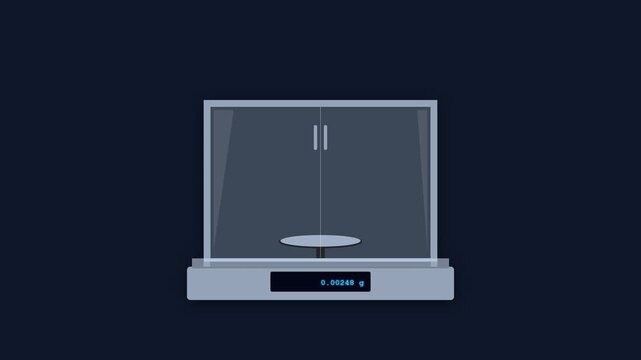 Analytical Microbalance Precision Metrology Scale with Motorized Glass Draft Shield