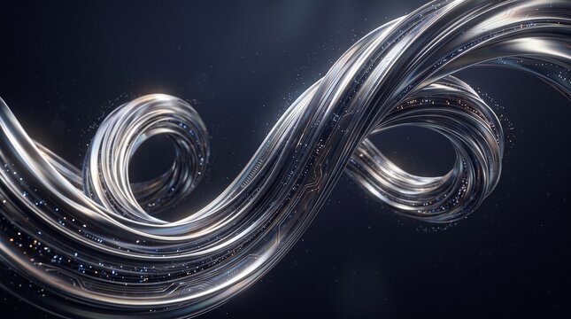 abstract background with a spiral