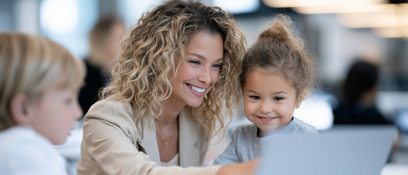 Teacher AI Educational Tools Students Future Classroom Advertising Photography

