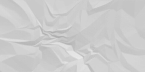 Fototapeta premium White fabric background. white crumpled paper background texture pattern overlay. wrinkled high resolution arts craft and Seamless white crumpled paper.