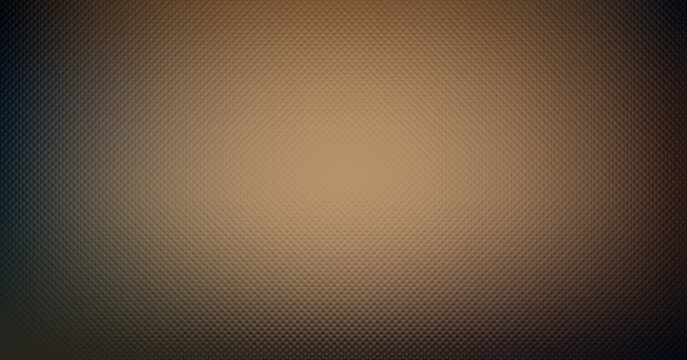 Premium gold carbon fiber texture with illuminated center glowing in a warm light gradient for design