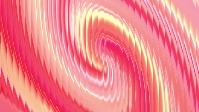 Abstract coral pink and cream warm swirling gradient bands background with smooth flowing motion