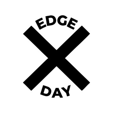 Edge Day Hardcore Punk Subculture Vector Logo Design