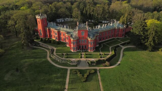 Hr&aacute;dek u Nechanic castle, Czech Republic