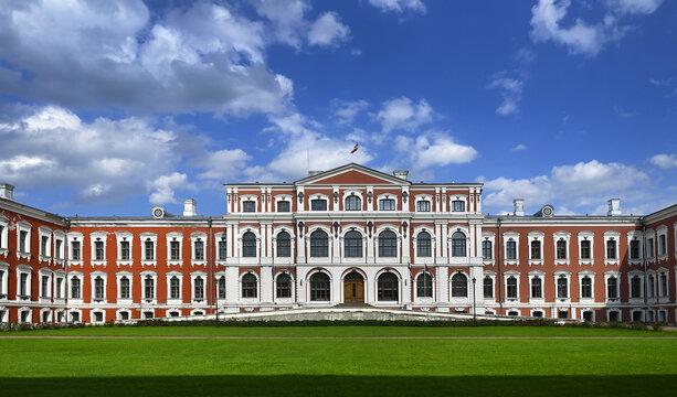 Jelgava Palace or historically Mitau Palace is the largest Baroque-style palace in the Baltic states, Latvia. It was built in the 18th century as a residence for the Dukes of Courland 