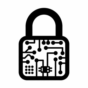 lock icon vector illustration