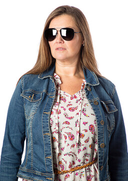 Cool bohemian with glasses