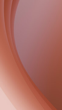 Abstract digital illustration of smooth layered curves