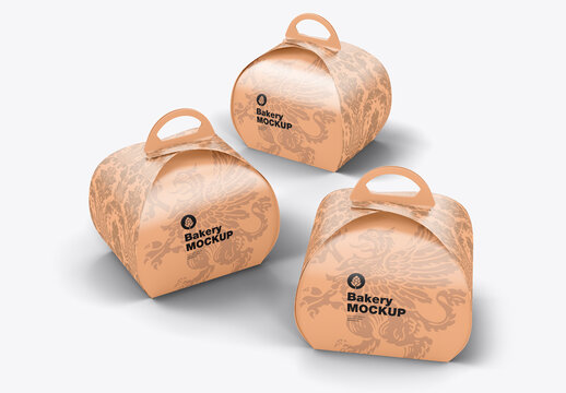 Bakery Takeaway Box Mockup