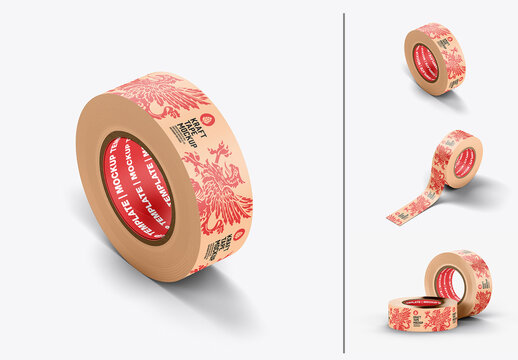 Kraft Tape Mockup
