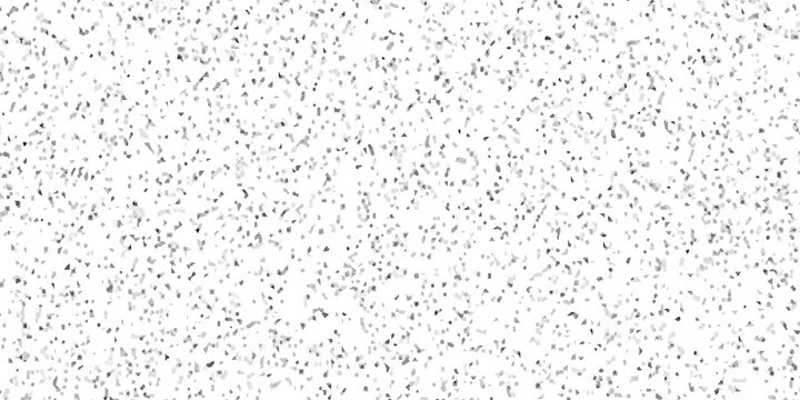 Grain dots white wall background texture. white wall concrete mosaic splatter distressed black and white terrazzo floor tail bathroom, kitchen limestone texture.