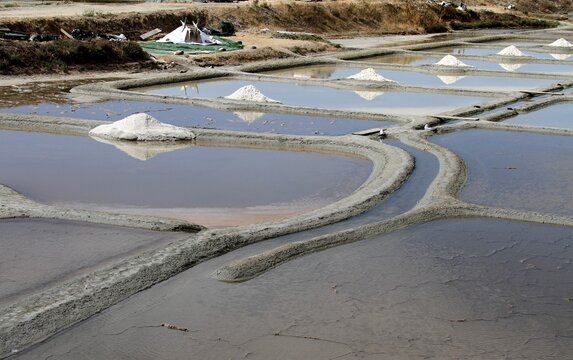 Les marais salants de Gu&eacute;rande en Loire-Atlantique