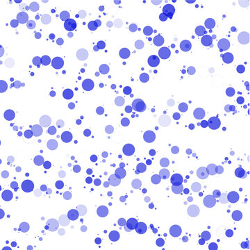 Blue soft circle particle abstract background