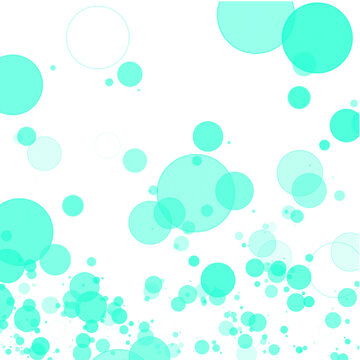 Blue soft circle particle abstract background