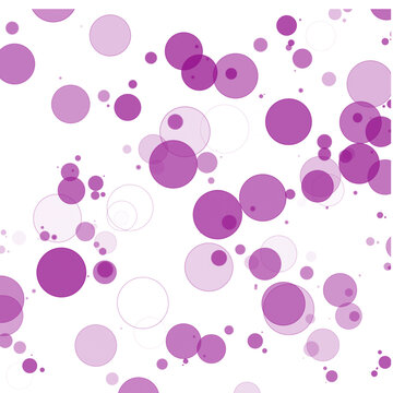 Purple soft circle particle abstract background