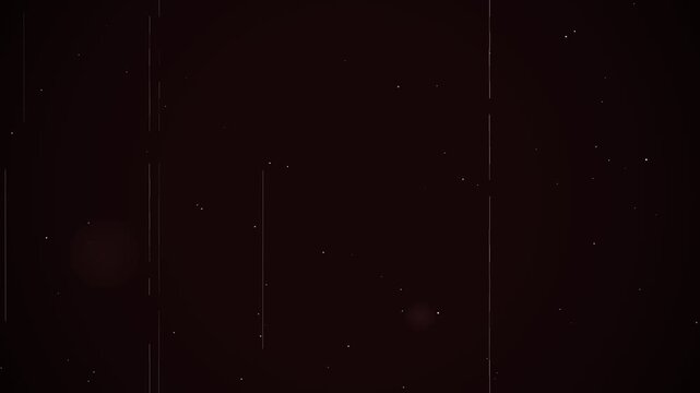 Dark red horror film leader background with heavy scratched texture and dust specks, retro creepy cinema projector gate flicker overlay, 4k crimson grunge video presentation elements