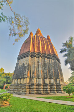  Hindu temples of Sivadol in Sivasagar, in the Indian state of Assam with  the tallest tower in India 
