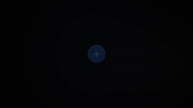 Social media follow button click animation with checkmark icon