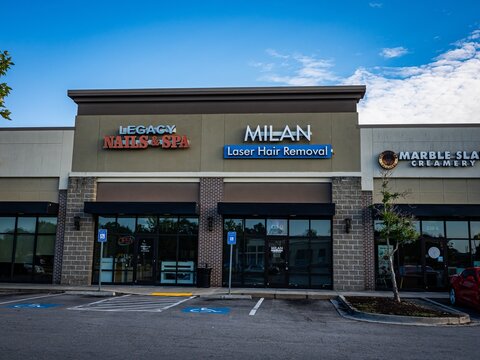 Legacy Nails Milan Strip Storefronts in Pooler Georgia