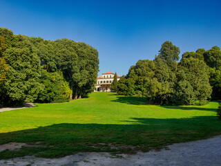 Fototapeta premium Villa Borromeo, historic building in Arcore, Monza Brianza, Italy