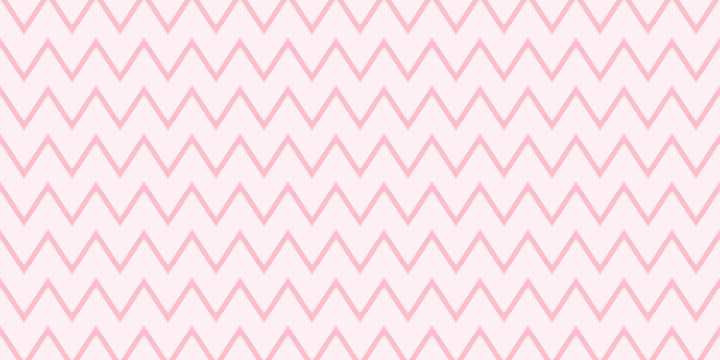 Seamless Pink chevron zigzag pattern texture background