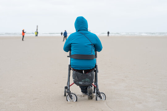 Eingeschr&auml;nkte Mobilit&auml;t beim Strandbesuch