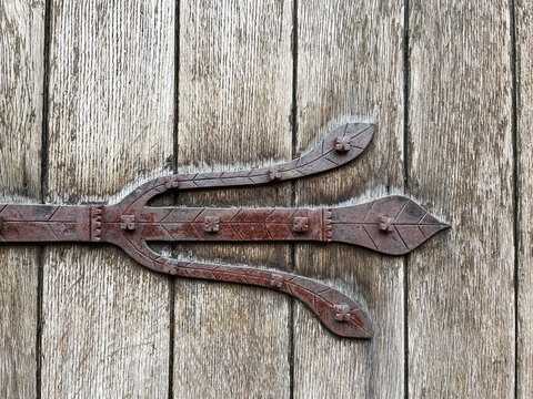 old rusty door