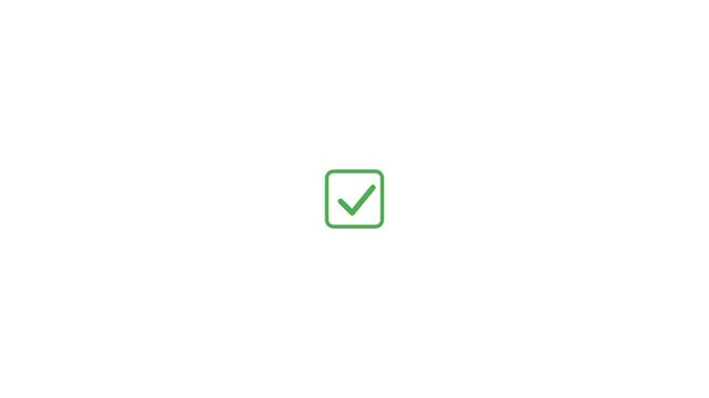 Square outline expanding into double lines against a plain background