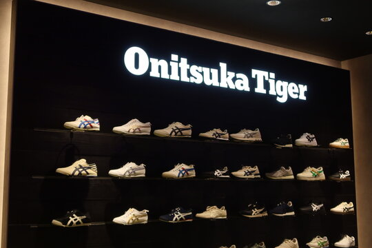 Onitsuka Tiger store after security checkpoint at Narita International Airport in Chiba, Japan, September 2, 2026
