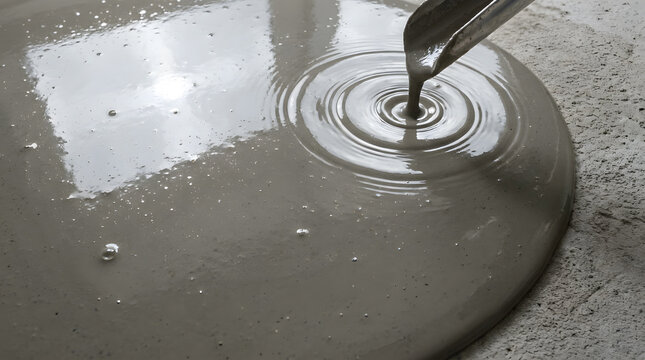 Self Leveling Concrete Cement Pouring | Floor Screed Construction Process | Liquid Cement Spreading Floor