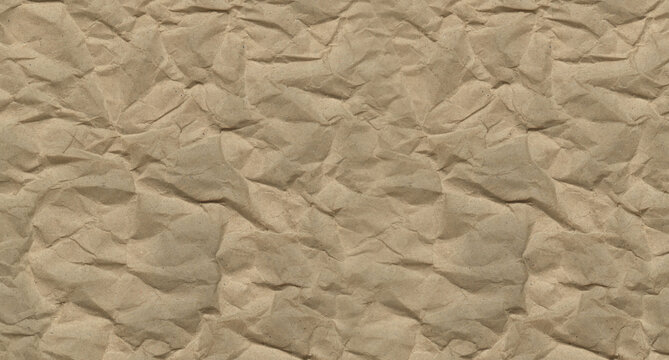 Brown Kraft Paper Texture Background for Design and Packaging