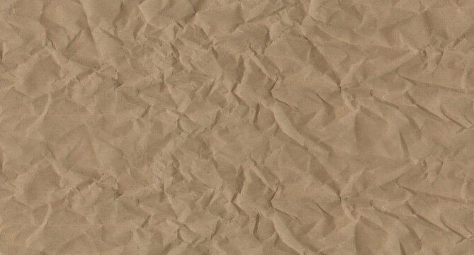 Brown Kraft Paper Texture Background for Design and Packaging