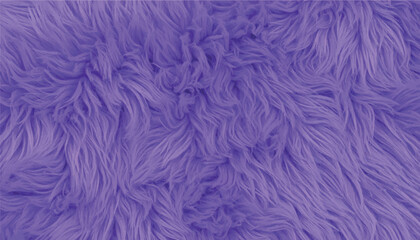 Abstract purple fur texture background, high resolution fluffy synthetic fabric surface. Vibrant violet shag carpet backdrop, soft textile material pattern, perfect for luxury banner design. © Bediha Duru Öksüz