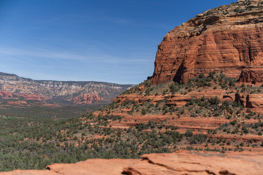 Red rock canyon landscape near Sedona, Arizona, USA
