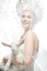 Obraz premium Alyonushka and Ivanushka