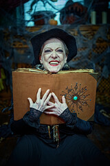 Obraz premium Funny Witch Smiles
