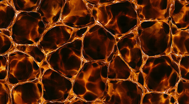 a tortoiseshell patterned background featuring brown and amber with a seamless animal texture, suitable for fashion design and luxury accessories, and an abstract organic motif
