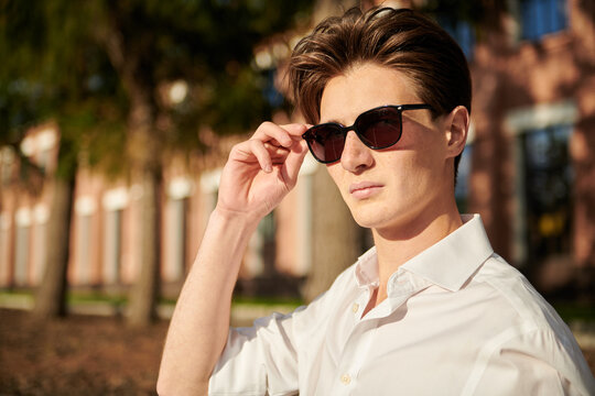 Portrait Stylish Sunglasses