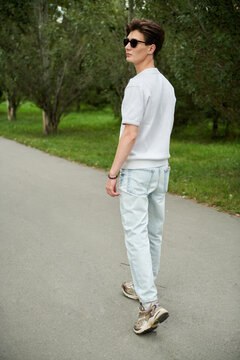 Casual Man Walking
