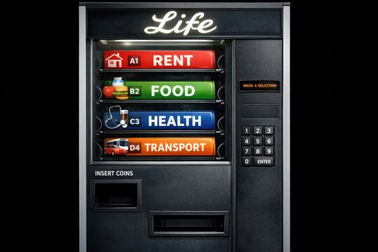 A vending machine filled with various drink options
